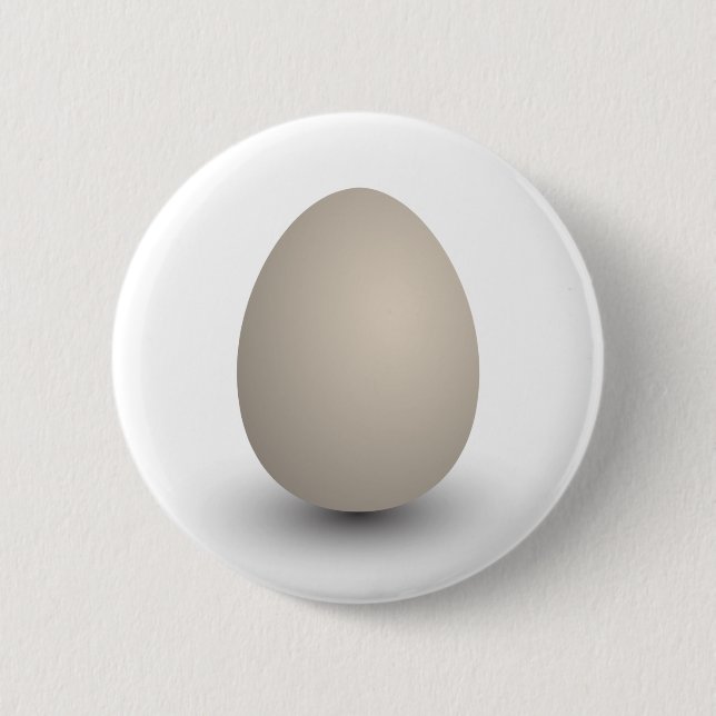 the perfect egg pinback button (Front)