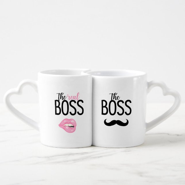 The perfect gift for any couple coffee mug set (Back Nesting)