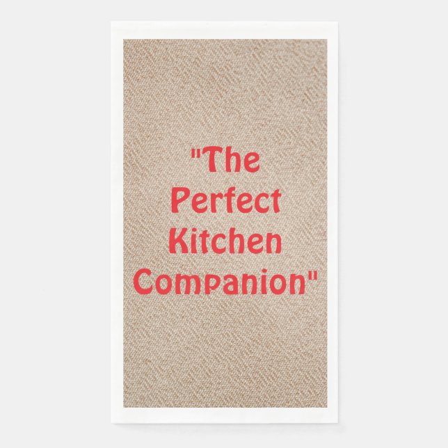 The Perfect Kitchen Companion Kitchen Towel (Front)