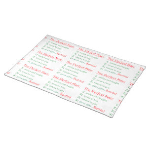 The Perfect Man-placemat Placemat