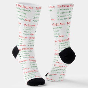 The Perfect Man Socks