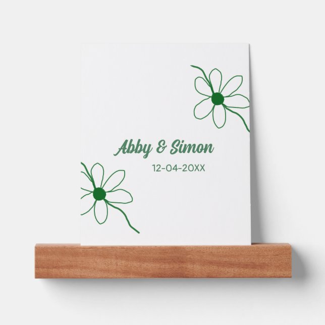 The perfect match add couple name date texture yea picture ledge (Front)