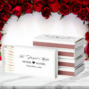 The Perfect Match Black And White Wedding Matches