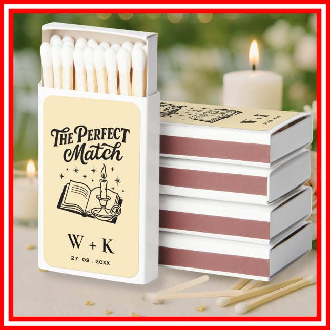 The Perfect Match Butter Yellow Wedding Matches  (Creator Uploaded)