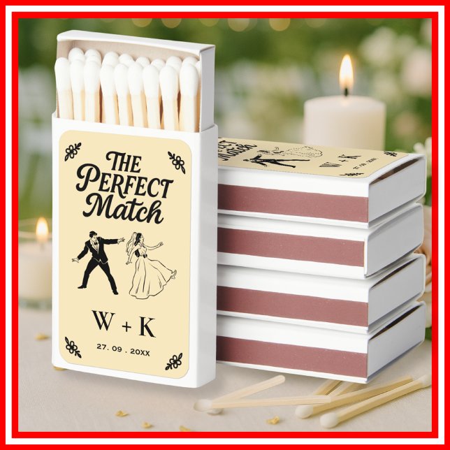 The Perfect Match Butter Yellow Wedding Matches (Creator Uploaded)