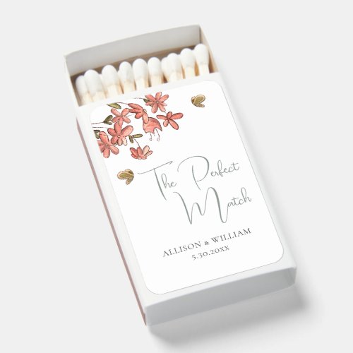 The Perfect Match Butterfly Floral Wedding Matches