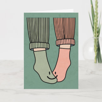 The Perfect Match Couple Happy Anniversary Card
