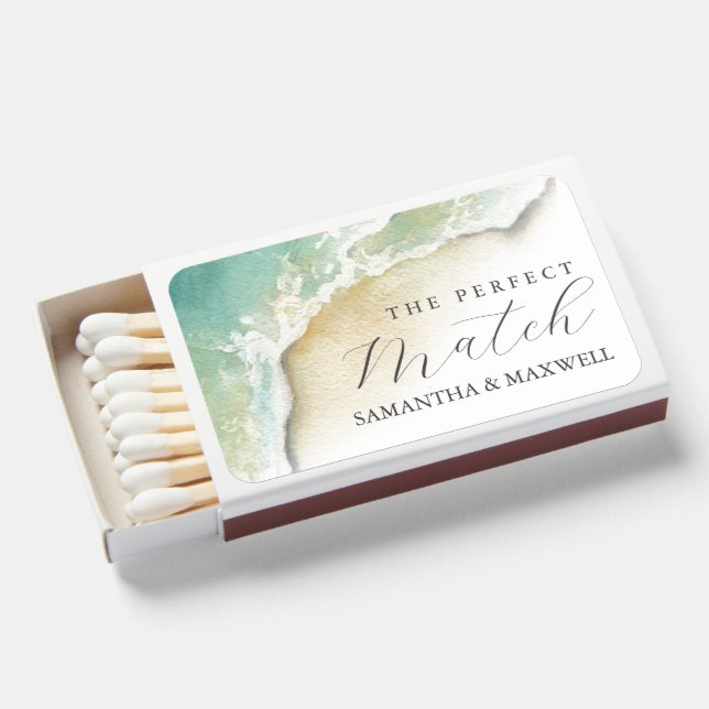 The Perfect Match Destination Beach Wedding (Front Open)