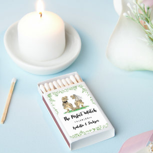 The Perfect Match Dinosaur Bride and Groom Wedding