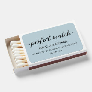 The Perfect match dusty blue Elegant Wedding