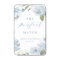 The perfect match dusty blue floral wedding