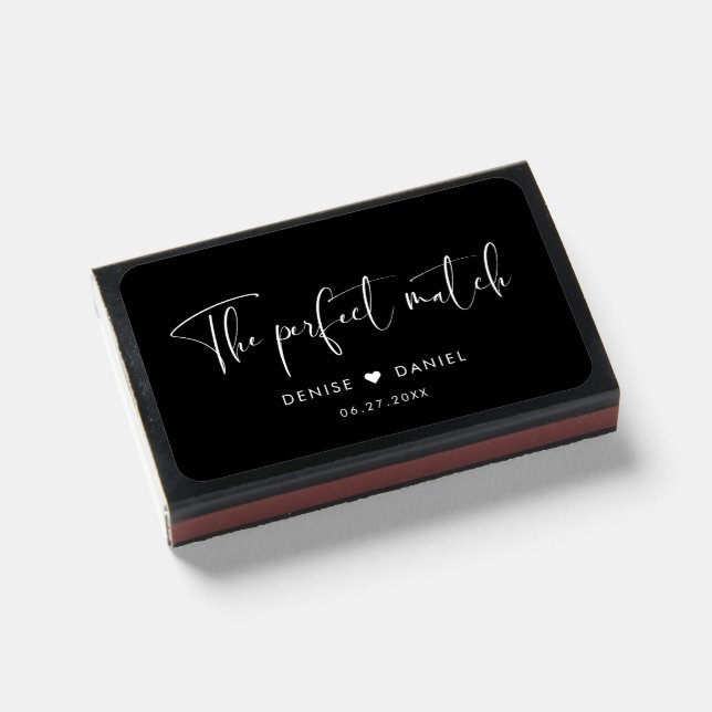 The perfect match Elegant & modern black and white (Front Closed)