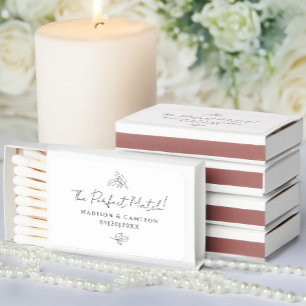 The Perfect Match Elegant Wedding Favor Matches