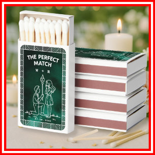 The Perfect Match Emerald Green Wedding Matches