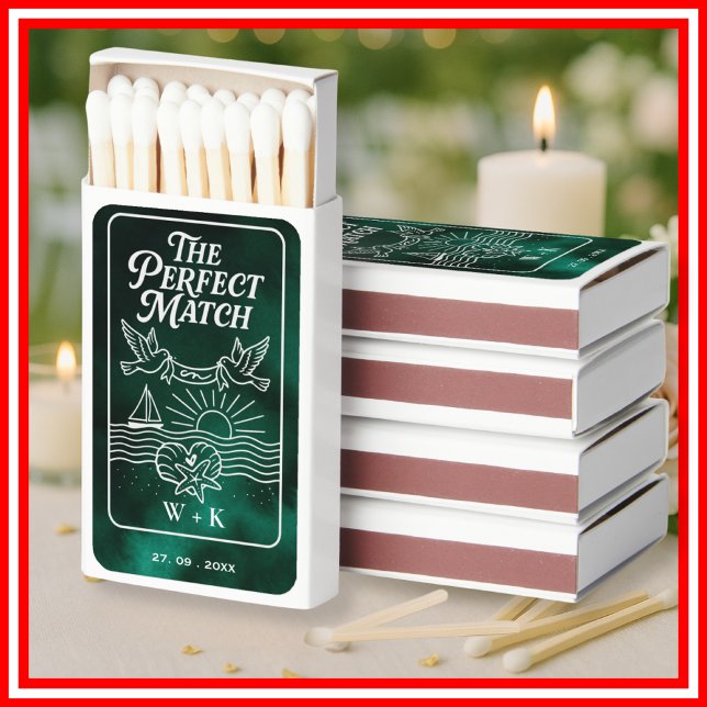 The Perfect Match Emerald Green Wedding Matches  (Creator Uploaded)