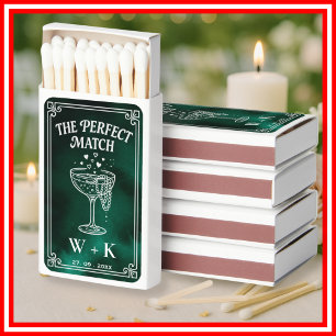 The Perfect Match Emerald Green Wedding Prosecco