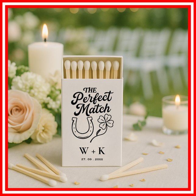 The Perfect Match Horse Shoe Wedding Matches   (Creator Uploaded)