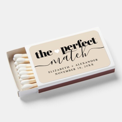The Perfect Match Ivory Cream Script
