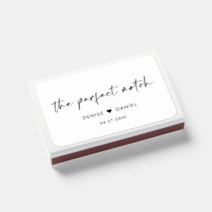 The perfect match Modern stylish wedding