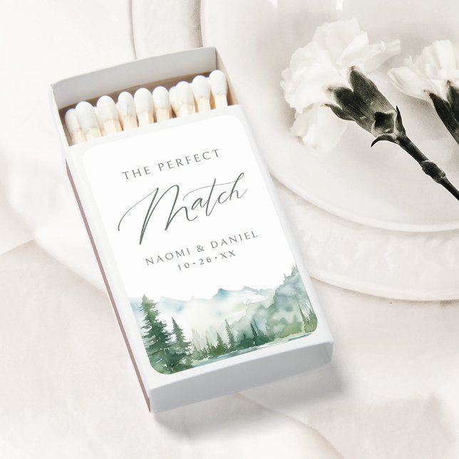 The Perfect Match Mountain Forest Rustic Wedding (The Perfect Match Mountain Forest Rustic Wedding)