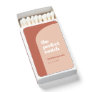 The perfect match Peach terracotta arch matchboxes