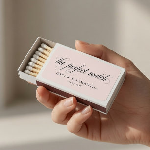 The Perfect Match Personalized Wedding