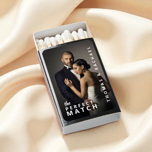 The Perfect Match Photo Matchbook Favors