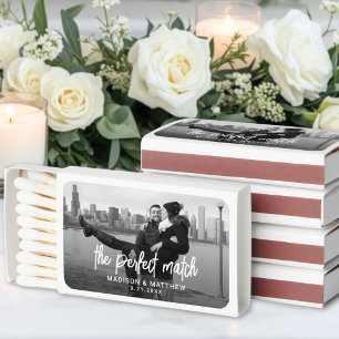 The Perfect Match Photo Matches Wedding Favors