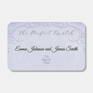 The perfect Match Purple Design