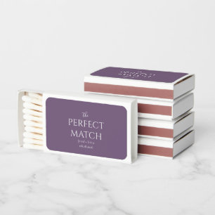 The Perfect Match Purple Wedding Matches