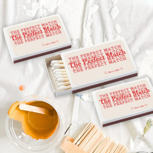 The Perfect Match Retro Custom Wedding