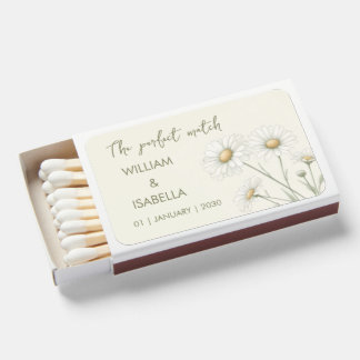 The Perfect Match – Romantic Daisy Flower