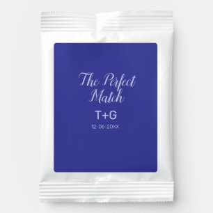 The perfect match royal blue luxury add couple nam hot chocolate drink mix