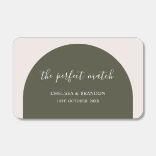 The Perfect Match Rustic Boho Green Arch Wedding