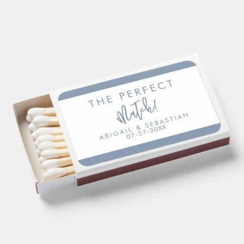 The Perfect Match Script Dusty Blue Matches