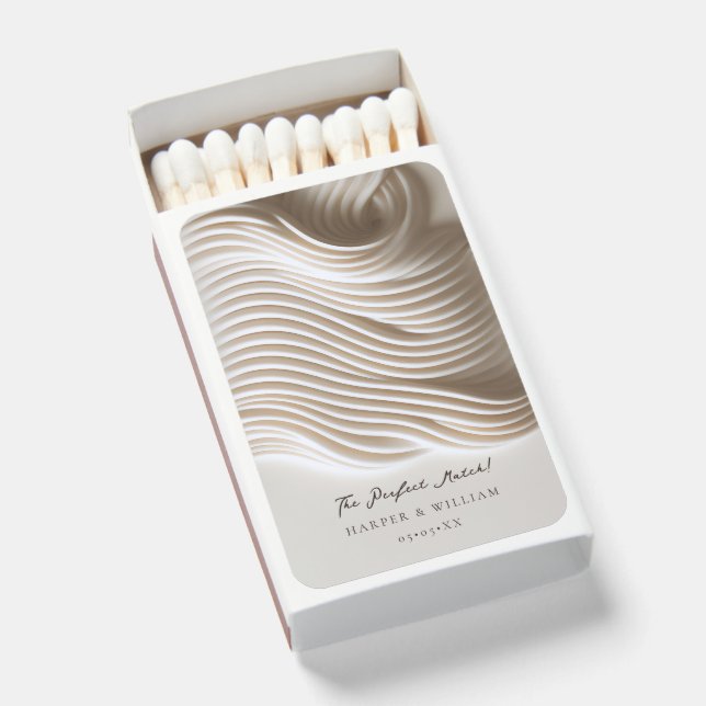 The perfect match sculpted ivory (Front Open)