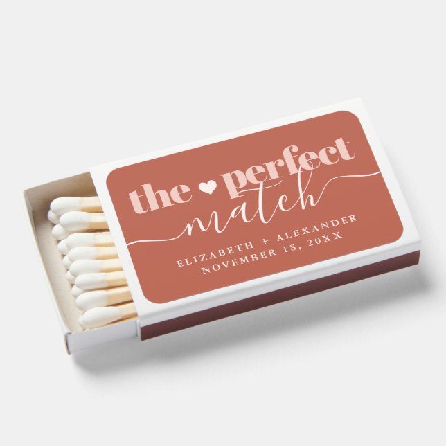 The Perfect Match Terracotta Script (Front Open)