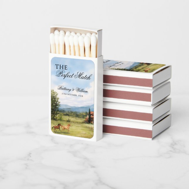 The Perfect Match Tuscan Countryside Wedding  (Stacked)
