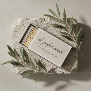 The Perfect Match Wedding Elegant Neutral