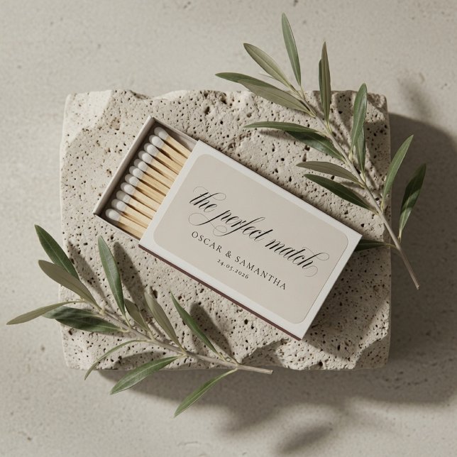 The Perfect Match Wedding Elegant Neutral (Creator Uploaded)