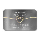 The Perfect Match Wedding Favor Matchboxes