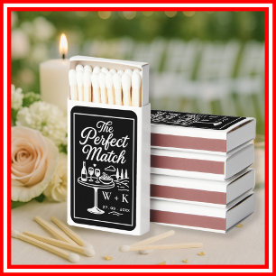 The Perfect Match Wedding Matches   Black