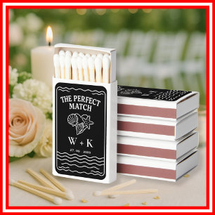 The Perfect Match Wedding Matches Black Beach