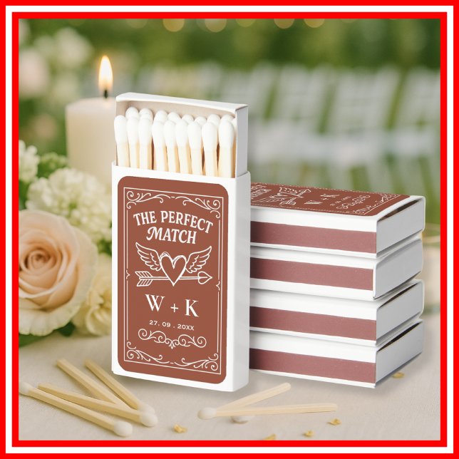 The Perfect Match Wedding Matches Burnt Orange (Creator Uploaded)