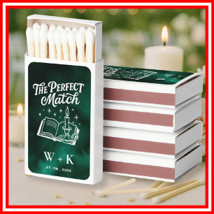 The Perfect Match Wedding Matches Emerald Green