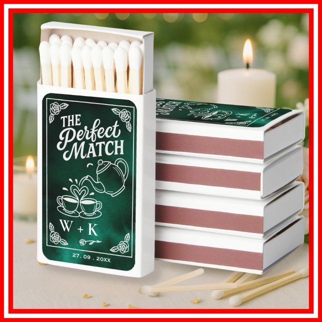 The Perfect Match Wedding Matches Emerald Green  (Creator Uploaded)