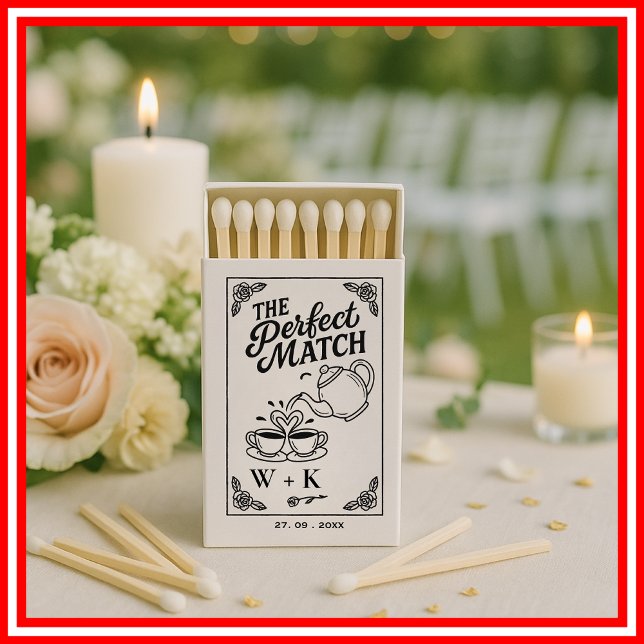 The Perfect Match Wedding Matches | Teapot & Mug  (Creator Uploaded)
