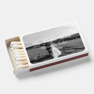 The Perfect Match Wedding Photo Favor Matches