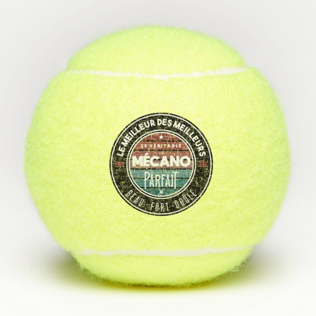 The perfect mechanic tennis balls (Front)