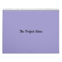The Perfect Mime-Calendar